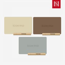 노마드 테이블 방수매트 아이콘패드 R800, 버터크림