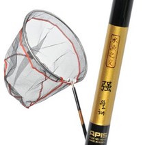 하프라이프 수어지교 강 2절 중층뜰채 초경량 줌기능 민물뜰채