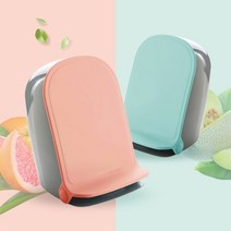 싱글라이프 클린 홈 음식물쓰레기 밀폐 페달휴지통 5L, 셀럽스터디 멜론블루