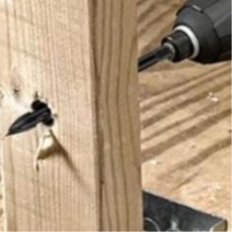 임팩드라이버 호환 육각 드릴비트 1p 간편한보수 벽뚫기 기리 홈파기 확공, 12mm