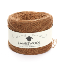 삼남뜨개실 삼남램스울 60g 코바늘실 털실, 37번 램스울 노멀 브라운
