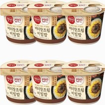CJ제일제당 햇반 컵반 버터 장조림 비빔밥 216g 6개, 상세페이지 참조, 상세페이지 참조, 상세페이지 참조, 상세페이지 참조