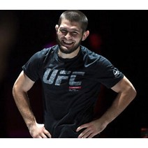 UFC 남자 반팔티셔츠 순면 라운드넥 티셔츠 MMA 격투기 복싱 트레이닝복