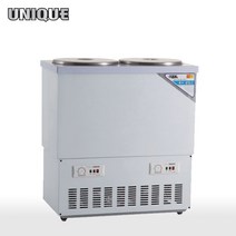 유니크 육수냉장고 육수 냉각기 3말쌍통 2라인 6말 UDS-322RAR, 칼라
