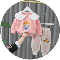 여자 아동복 2022 키즈 봄옷 1-2-3-4세 반 아동 정장 아동 멋쟁이 서양 옷 붐 빠른배송