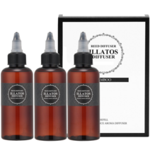 일라토스 1+1+1 300ml 고농축 차량용 리필 디퓨저, 피치 블라썸 향
