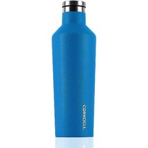 CORKCICLE 일본 공식 판매 물병 진공 보온 스테인레스 병 470ml 매점 워터맨 하와이안 블루 16oz 유, 병 (16oz)