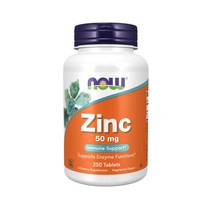 나우푸드 아연 마그네슘 250정, 1개, 아연 50mg 250타블렛