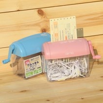 영수증 전용-나카바야시 A6 가정용 수동 문서세단기 HB971 블루, 블루 MB