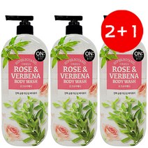 석기스토어 [ 온더바디 수퍼보타닉 바디워시 865mL ] 식물유래 세정성분, 2+1 우아한 로즈향 3개