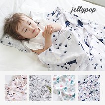 jellypop 젤리팝 아이스블랭킷 여름 아기이불 아기블랭킷, 윈터프렌즈(XL)