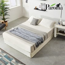 파로마 코니 투매트리스침대 프레임만SS, 모카그레이