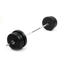 바투스포츠 가정용 역기세트 14-40kg 데드리프트 벤치 중량 역기봉 조립 바벨 덤벨 원판, WB-1040A / 40KG, 역기봉 - 중봉 (1500mm/7KG)