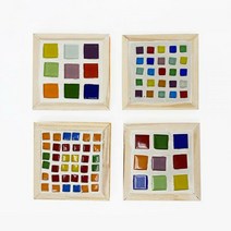 제이스토어 / 미술 미술놀이 TD 티코스터 만들기 4인용 -4인용, 타일 대