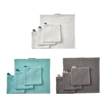 이케아 DIMFORSEN 딤포르센 핸드타올, 화이트, 4개