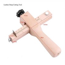 가죽 분배기 박피기 피할기 나무 손 가죽 스트립 스트랩 조정 가능한 절단 도구 DIY 공예 커터 5 블레이드
