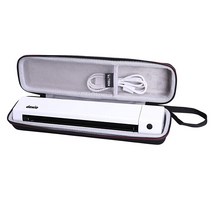 LTGEM 브라더 DS-640/DS-720D/DS-740D/DS-940DW 컴팩트 모바일 문서 스캐너 및 Doxie Go SE Wi-Fi 스캐너용 케이스 - 휴대용 보호 가방