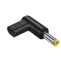 USB C PD -DC 전원 커넥터 범용 15V 유형 C에서 DC 잭 플러그 충전 어댑터 변환기를위한 랩톱 라우터 스피커, 5525