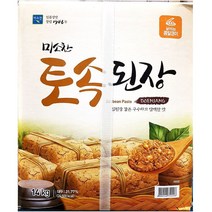 된장 토속된장 대용량식자재 14KgX1개 미소찬, 1