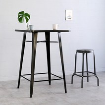 [리퍼] 마켓비 700 빈티지바테이블 SM-B1101-70 블랙 (완제품 서울인근경기지역 직배송), 단품