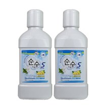 순수가글S 무색 무알콜 구강청결 가그린 300mlx2개, 300ml, 2개