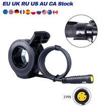 전기자전거용품 Bafang 미드 드라이브 모터 허브 EBike 변환 키트 250W 500W 750W 1000 w용 엄지 스로틀 퀵 릴리스일반 가속기