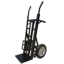 농업용 트롤리 수동 리어카 구르마 화물 운반 카트, 1.2m 두께의 휴대용 20cm 솔리드 휠