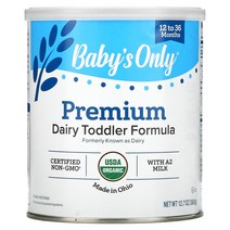 Nature s One (네이처스 원) Baby Only Organic 토들러 분유 유제품 12.7 oz(360 g), 기본