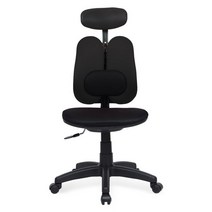 허리보호 의자, 엔젤ZC 팔무 요추헤더형:올메쉬-블랙