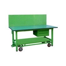 이동식 실습대 조립대 고중량 타공판넬 선별대 작업대