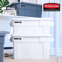 BRUTE 브루트 토트 박스 사각 53L 75L, 03-러버메이드 브루트토트 사각 75L 그레이, 1개