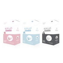 베베루아 키즈 데일리 마스크 30매, 베베루아 키즈 소형 러블리 핑크 (30매)