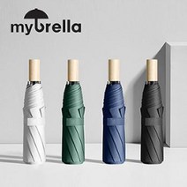 꼬야기프트 UV WOOD 3단 양우산-암막 자외선차단