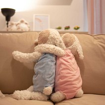 잠자는 양 베개 양 인형 북유럽 소파 등쿠션 홈테코 인테리어소품, 핑크