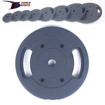 포스스포츠 국산 핸들원판1.5kg~15kg 역기원판 바벨, 5kg_2개