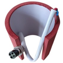승화 기계 실리콘 머그 그 가열 패드 매트 머그 히트 히트 프레스 파트 부품 인쇄기 7.5-9.5cm 11oz 컵 110V/220V, 보여진 바와 같이, 하나