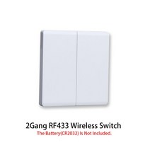 라이트 스위치 모듈 와이파이 지그비 3.0 RF 433 Mhz 릴레이 자동화 무선 원격 제어 스마트 라이프 Tuya Alexa Google Home Mose 조명, 09 2Gang RF433 W Remote