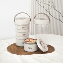 온먼트 스텐 도시락통 세트, 3단 세트, 3단 세트