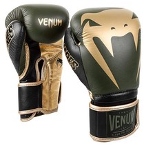 Venum 자이언트 2.0 프로 복싱 글러브 카키/블랙/골드 14온스