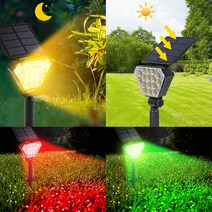 태양광 정원등 LED 태양열 나무 잔디등 경관조명 화단 트리조명 TSG-0206, 멀티