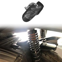 혼다 Forza350 포르자 350 2020 2021를위한 오토바이 후면 펜더 흙 받이 머드 플랩 크로스 스플래쉬 가드, 하나, 탄소 섬유 패턴