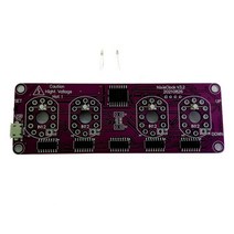 Zirrfa 전자 DIY 키트 in12 닉시 튜브 디지털 LED 선물 회로 기판 PCBA 없음, 03 PCB boardno tube