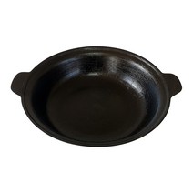 인덕션겸용 길들인 무쇠 냄비 높이7cm 국산, 03:길들인 깊은냄비33cm_인덕션겸용