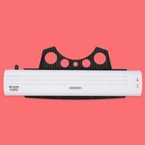 심플한 디자인 가정용 A3코팅기 H390 2롤러 사무용코팅기A3 기계코팅지 문서코팅기 코팅기추천 생활가전, 화이트