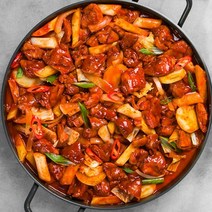 춘천 한입 신선 닭갈비 캠핑음식 캠핑, (일반맛 500g) 한입 닭갈비