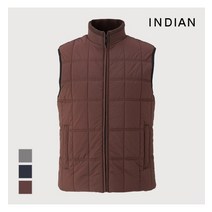 인디안 니트에리 패딩베스트 MIEQCYF8101