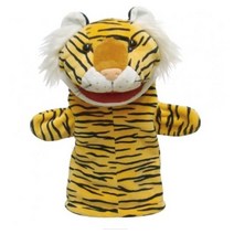 나무인형키즈[ch] CH 통통이 구연동화 동물구성(15종)-호랑이손인형 말하는손인형 인형극 동물인형 머리띠 직업놀이