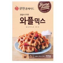 큐원 와플믹스, 500g, 5개