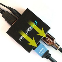 PGM*^몰HDMI 분배기 모니터 영상 1-2 4K 분배 화면분할 공유 네트워크**췤pgm, a^*옵션없슴