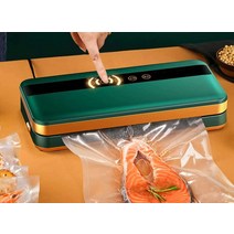 진공포장기 육가공 영업용 비닐 탁상형 스킨 포장기, 진공 백 50+ 외부 펌핑 튜브+그린